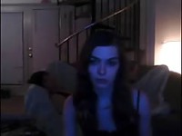 [ Tgirl Shemale ] Sexy Homemade shemale bends over and takes a fat dick in her ass